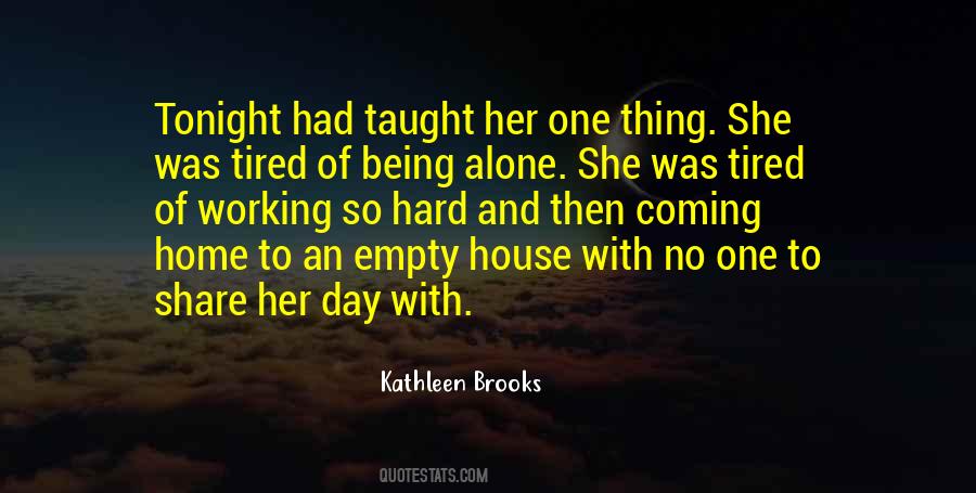 An Empty House Quotes #1109378