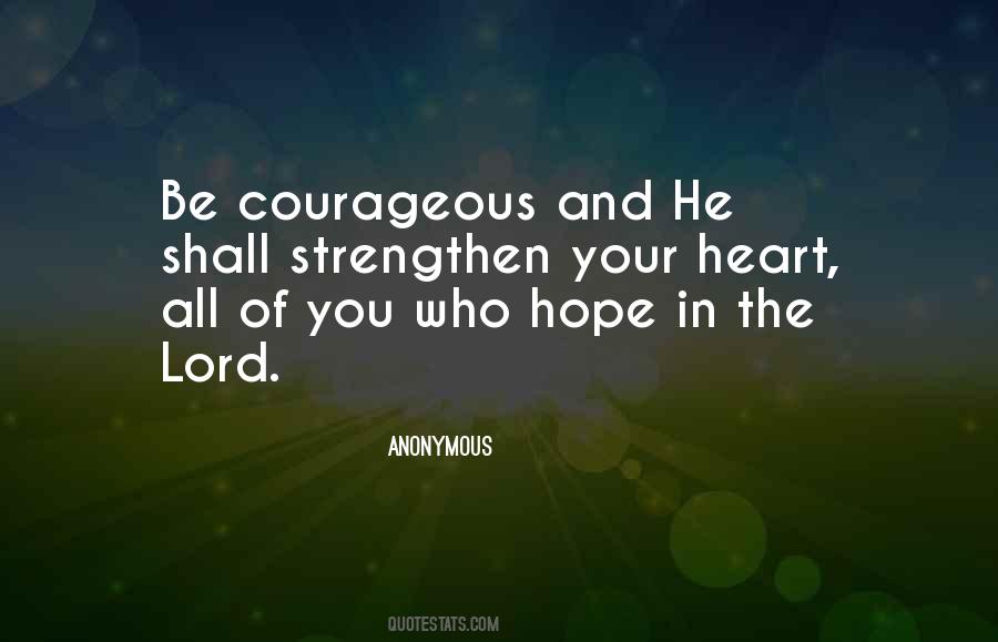 Quotes About Hope Bible #1536195