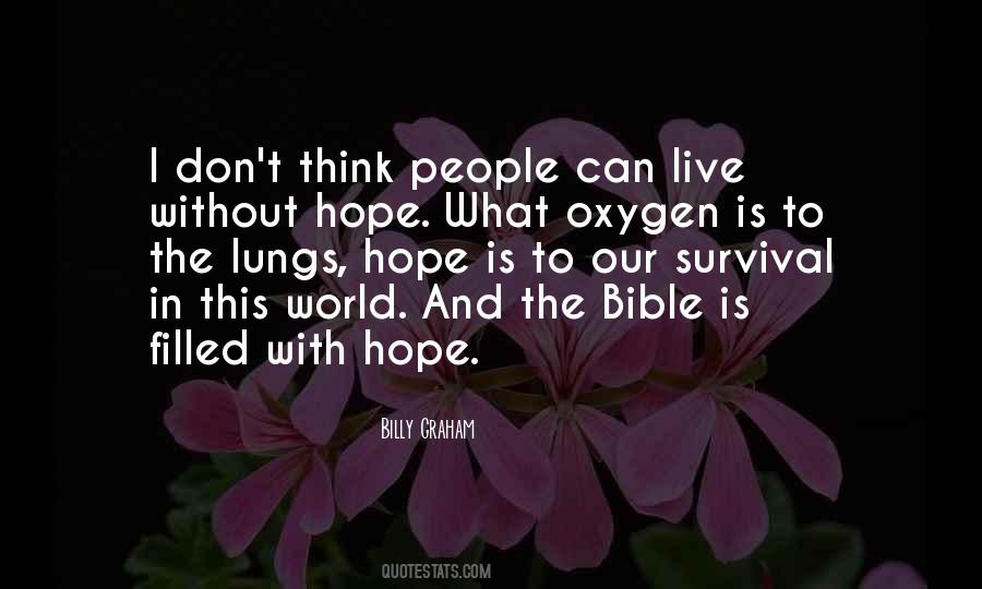 Quotes About Hope Bible #422011