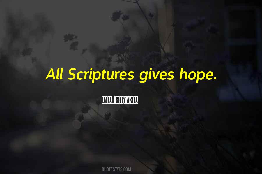 Quotes About Hope Bible #466242