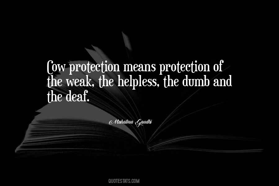 Quotes About Deaf And Dumb #884260