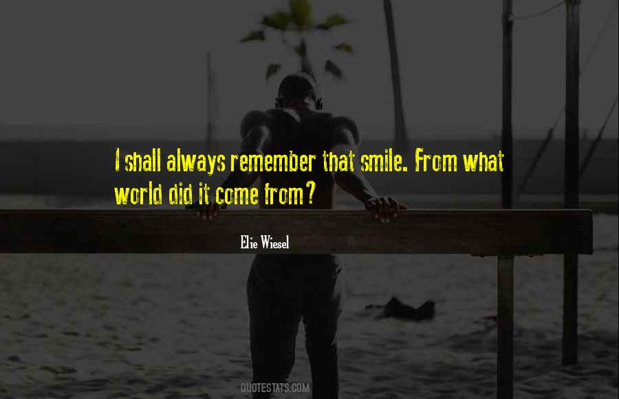 Quotes About That Smile #1043119