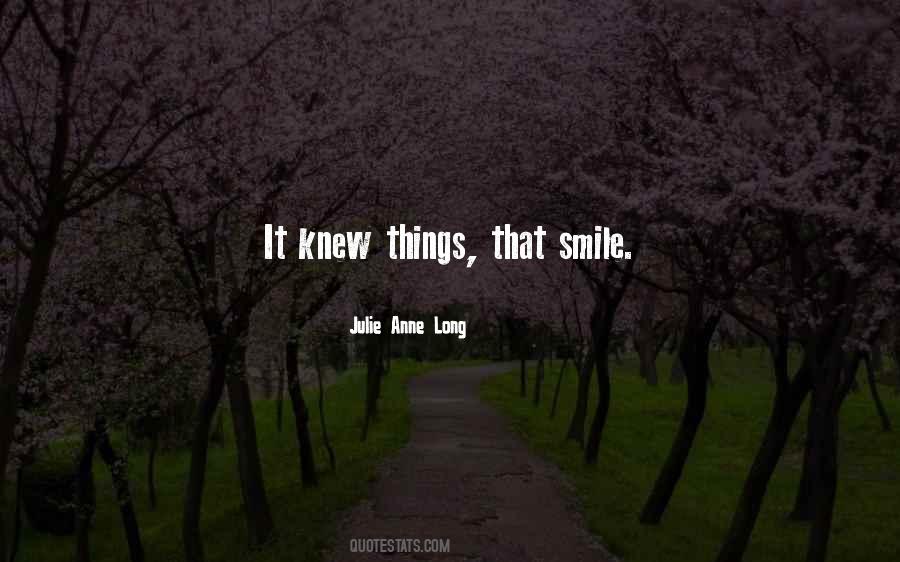 Quotes About That Smile #1306946
