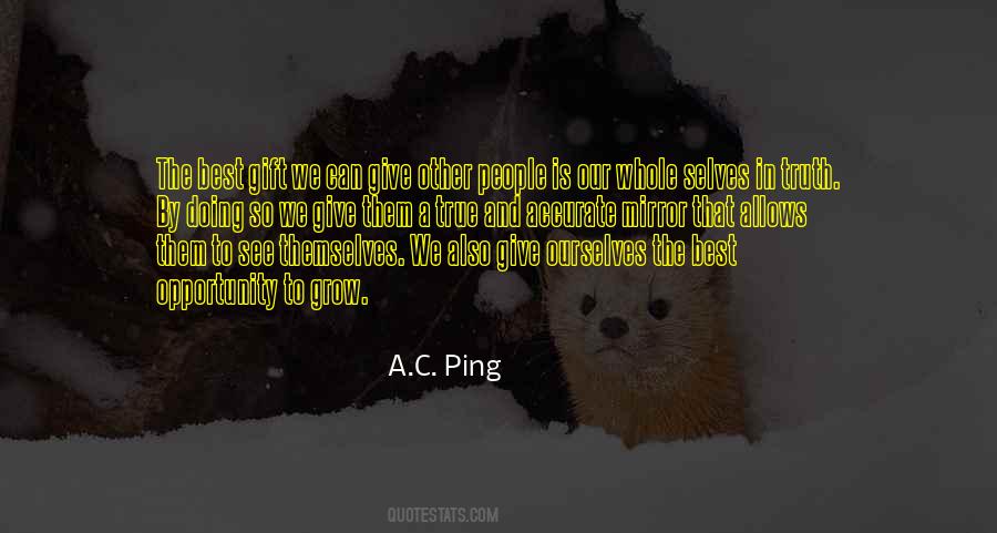Quotes About Ping #1259423