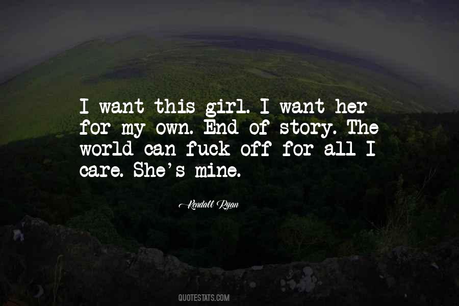 Girl I Love Quotes #183058