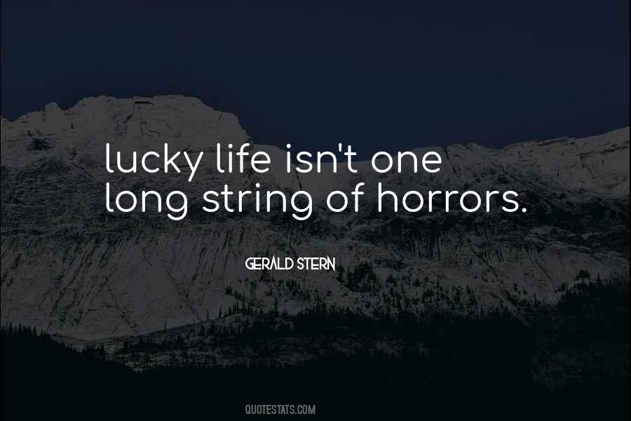 Quotes About Horrors #1274155