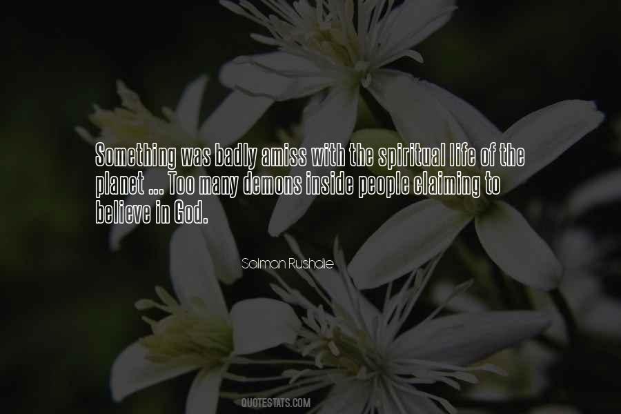 Quotes About The Spiritual Life #1461805