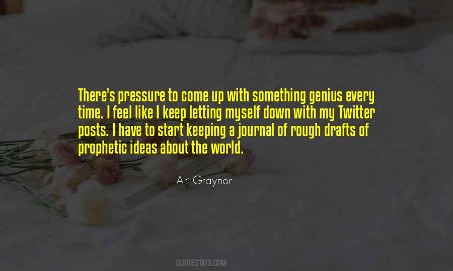 Quotes About Rough Drafts #549041