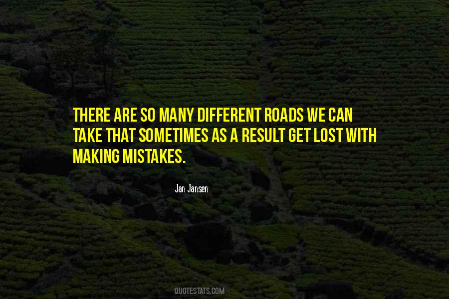 Different Roads Quotes #956780