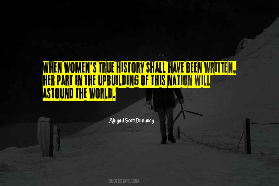 Women Written Out Of History Quotes #1576194