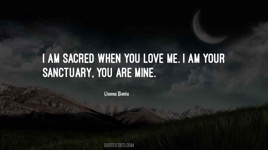 Quotes About Sacred Love #441189