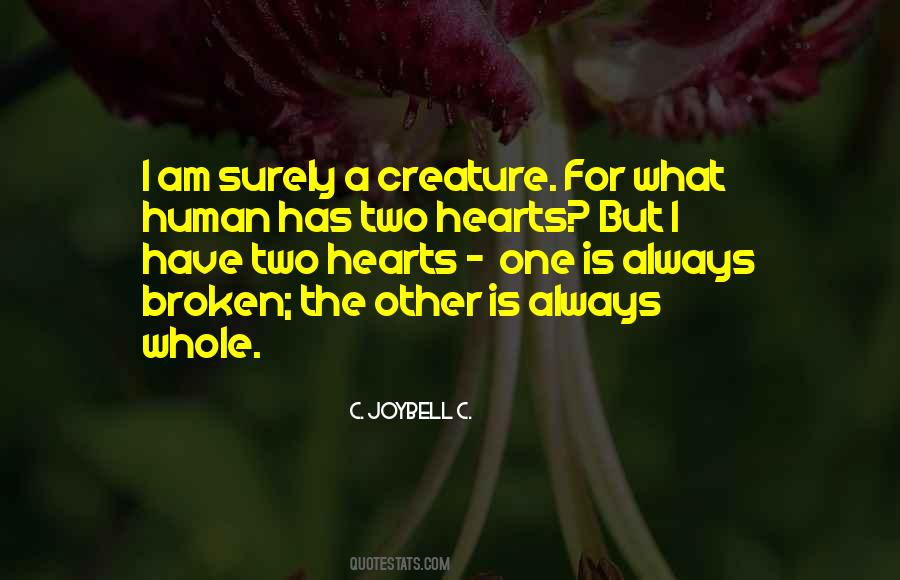 Quotes About Two Hearts #1136563