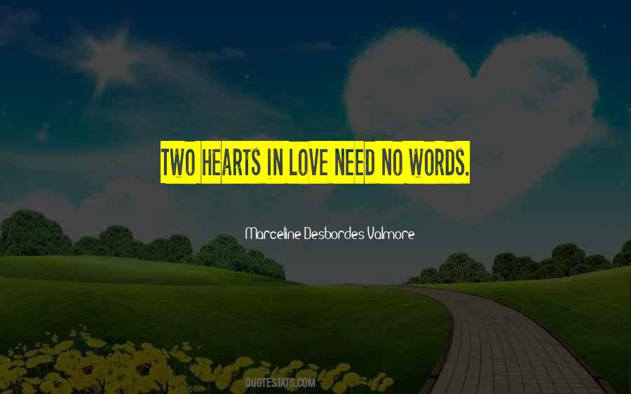 Quotes About Two Hearts #911077