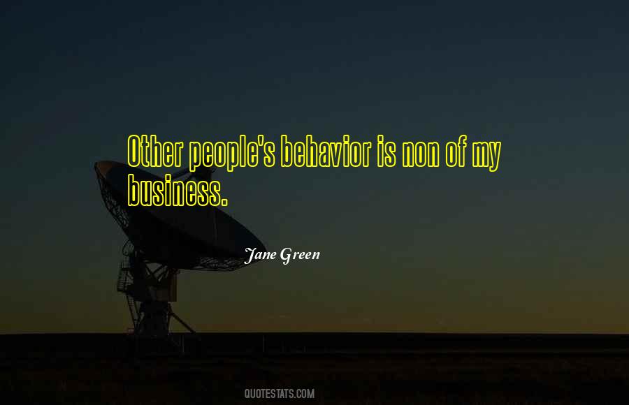 Quotes About Other People's Business #232801