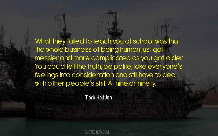 Quotes About Other People's Business #876057