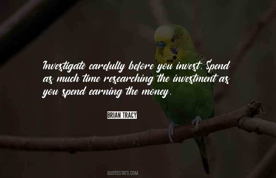 How To Invest Your Money Quotes #284361