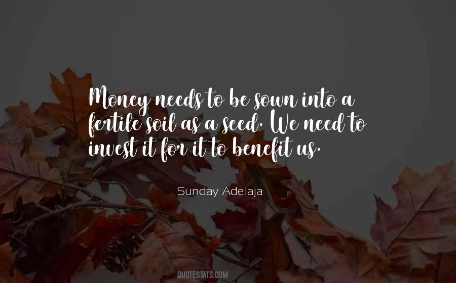 How To Invest Your Money Quotes #3883