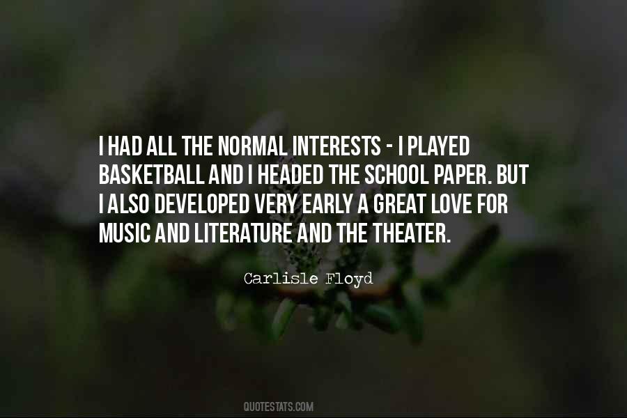 Quotes About A Love For Music #659704