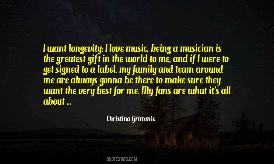 Quotes About A Love For Music #690227