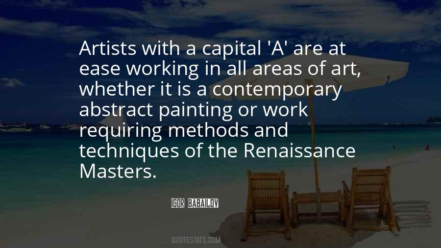 Quotes About Contemporary Painting #1774558
