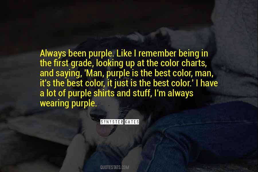 Quotes About Purple Color #1009213