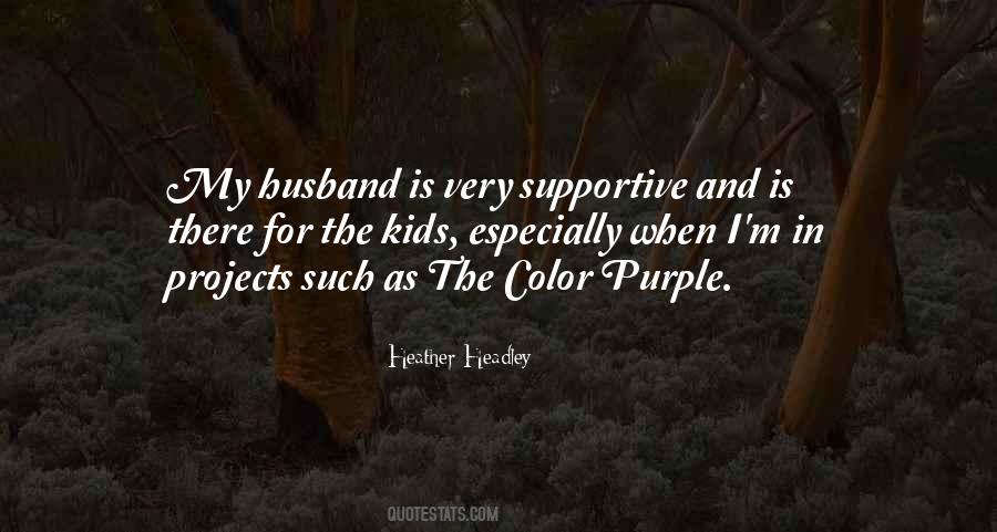 Quotes About Purple Color #221464