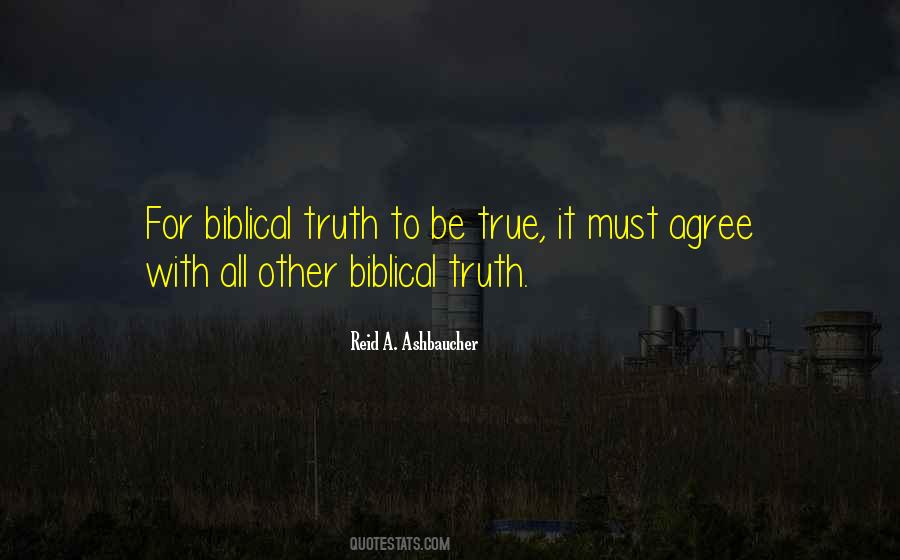 Quotes About Biblical Truth #1611661