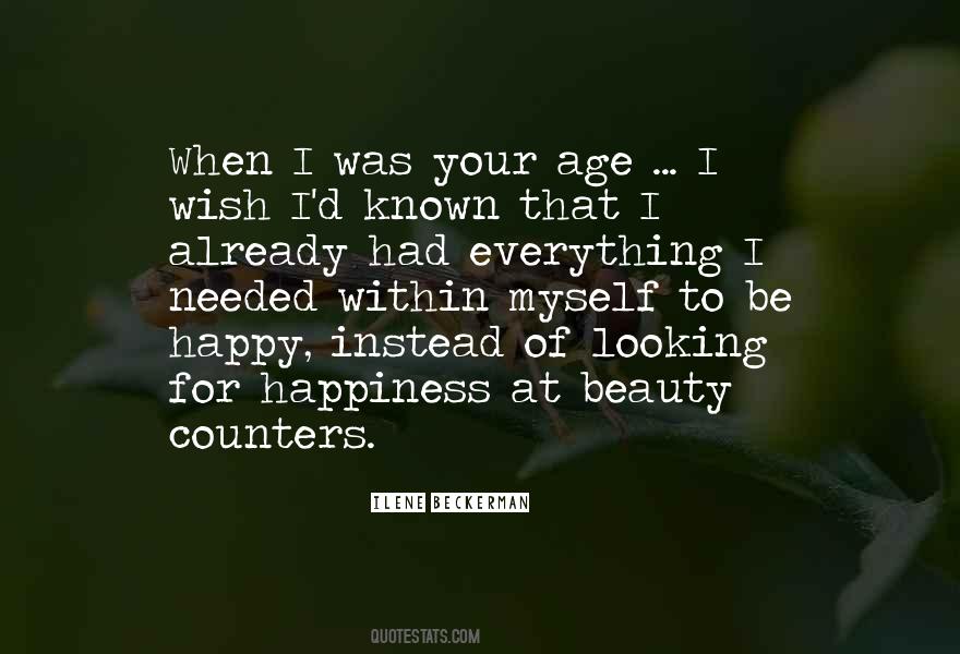 Beauty Of Age Quotes #404959