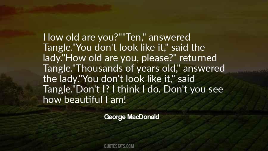 Beauty Of Age Quotes #496183