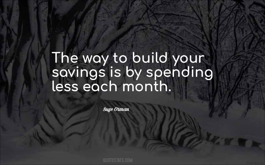 Spending Less Quotes #1396028