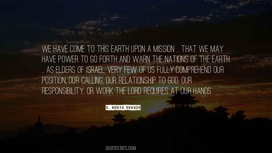 Quotes About Mission Work #110011