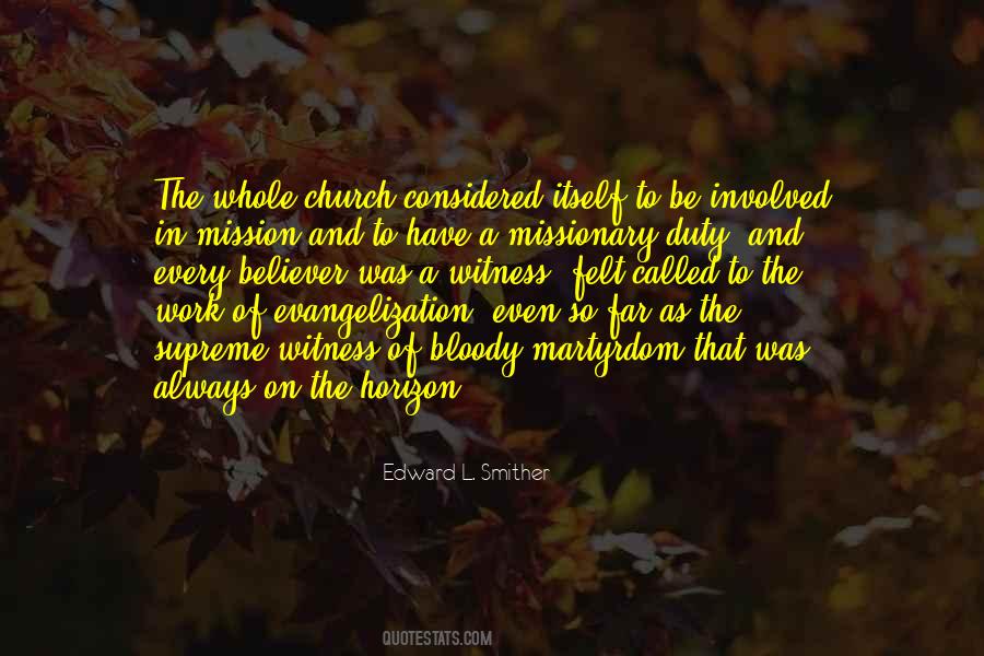 Quotes About Mission Work #611572