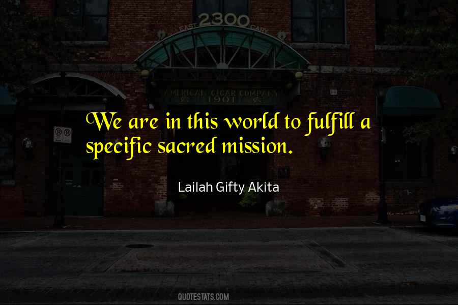 Quotes About Mission Work #915634