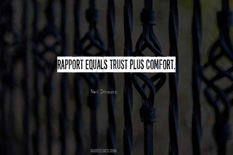 Quotes About Rapport #1688112