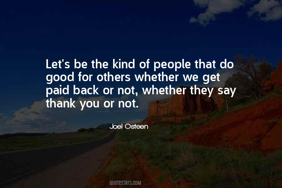 Quotes About Not Saying Thank You #1138690