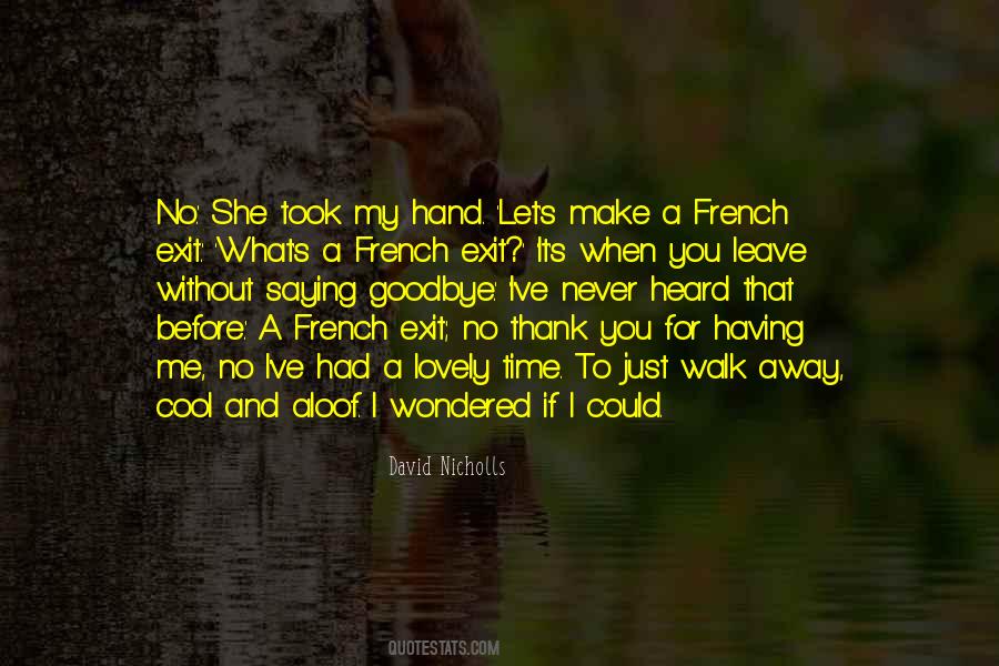 Quotes About Not Saying Thank You #860935