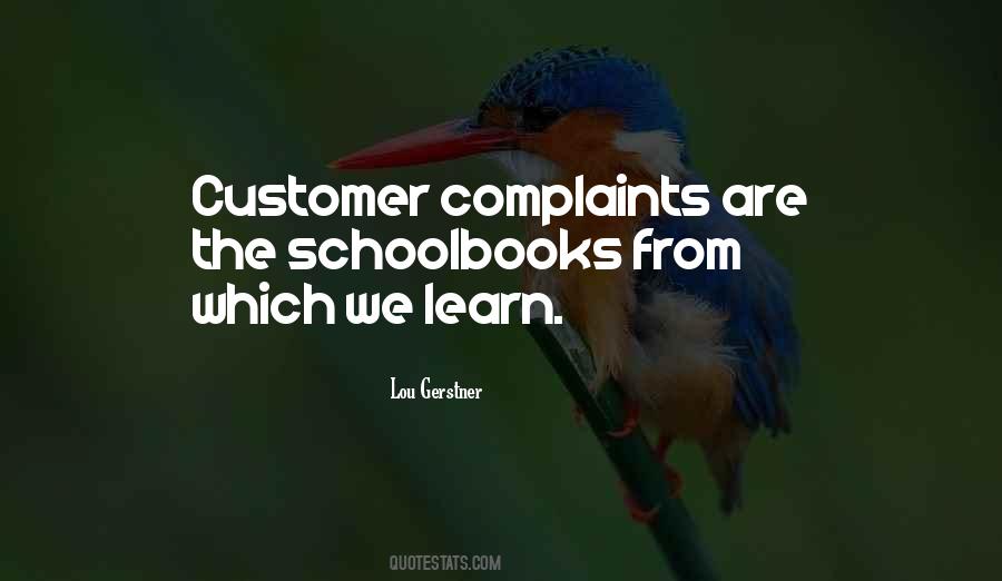Quotes About Customer Complaints #1171553