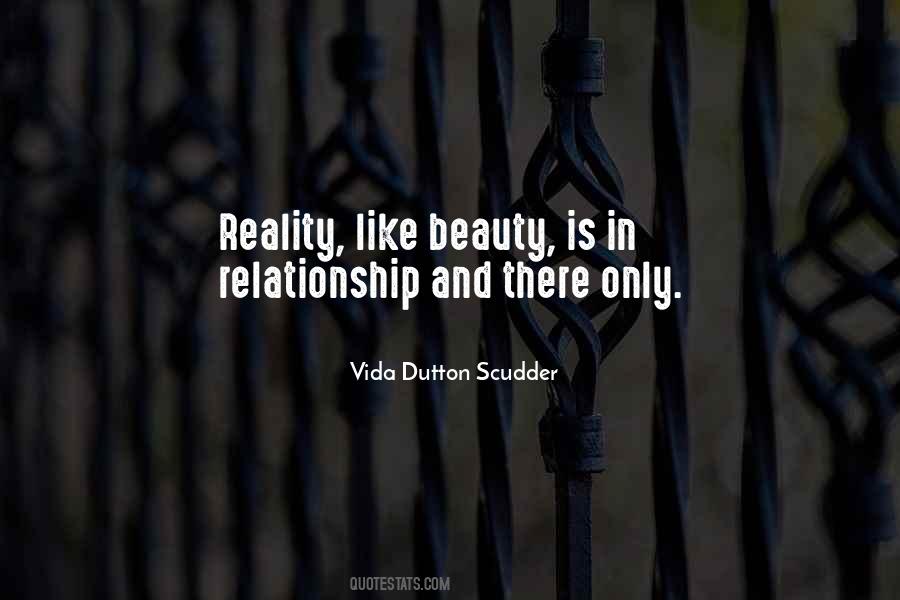 Quotes About Beauty And Reality #1089121