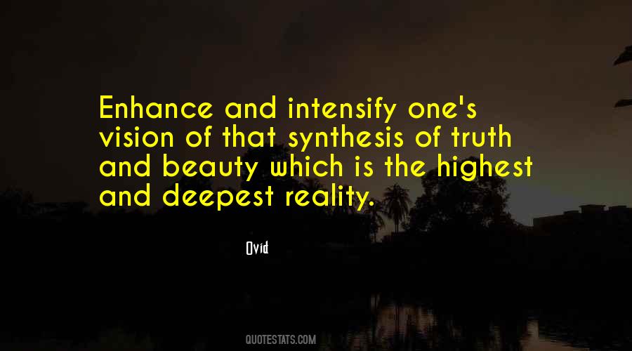 Quotes About Beauty And Reality #1319414