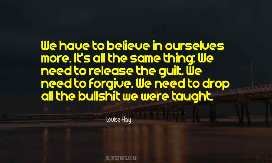 Quotes About Forgiving Ourselves #1155580
