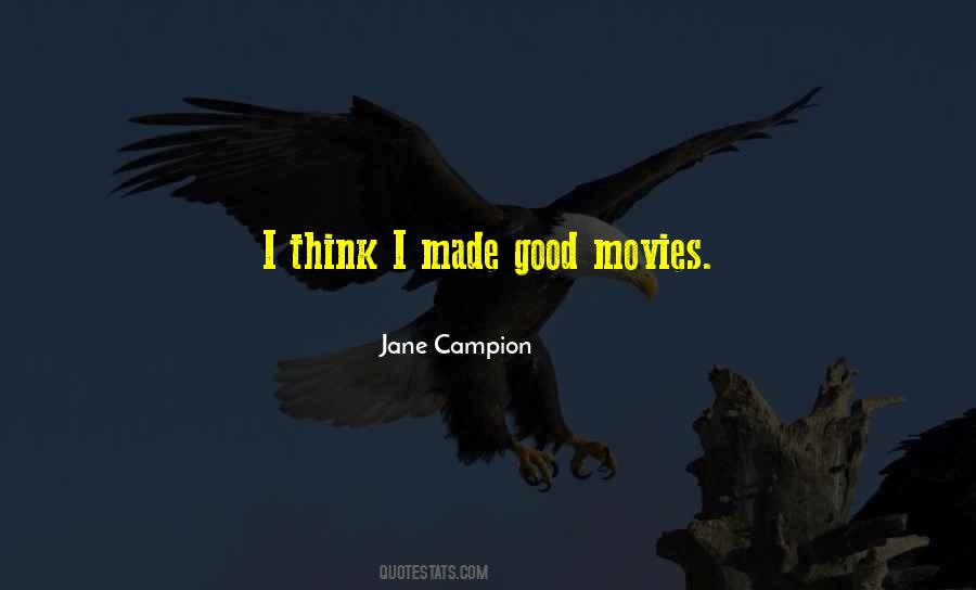 Quotes About Good Movies #1164905