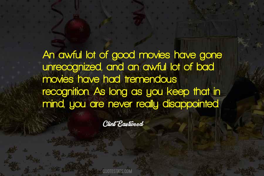 Quotes About Good Movies #1401941