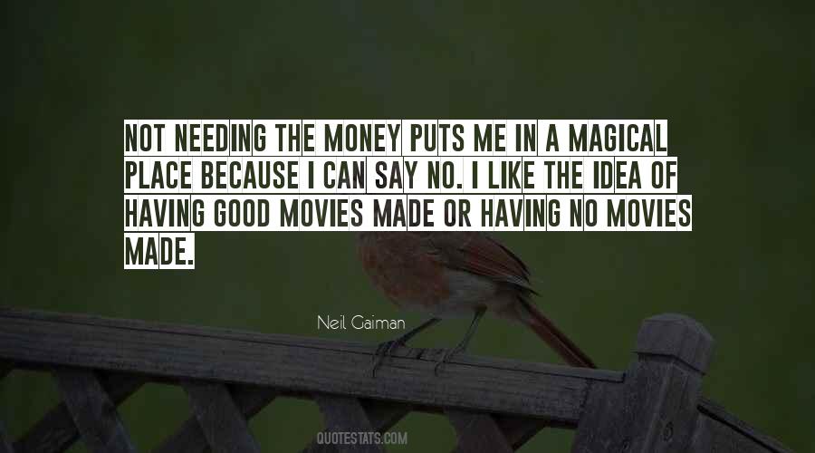 Quotes About Good Movies #1587414