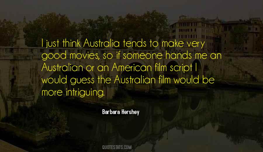 Quotes About Good Movies #944697