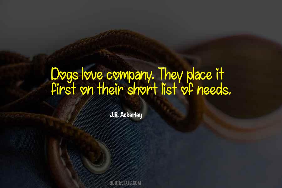 Quotes About Love Of Dogs #1596668