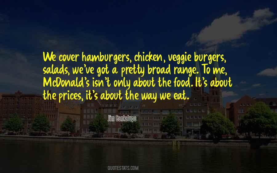 Quotes About Hamburgers #1056750