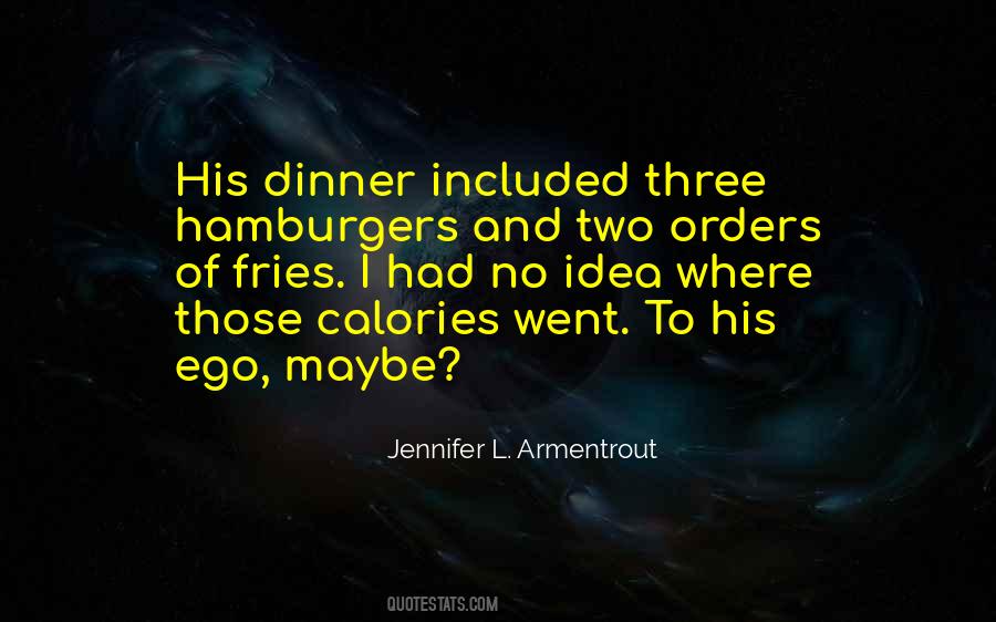 Quotes About Hamburgers #1275110
