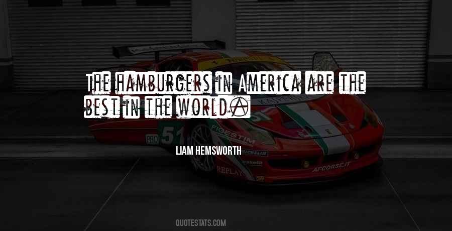 Quotes About Hamburgers #1719711