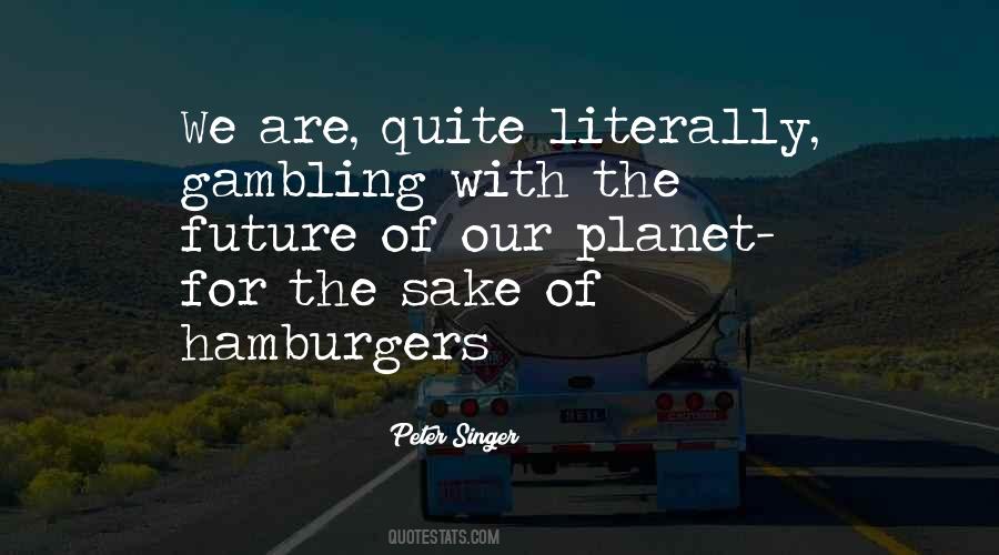 Quotes About Hamburgers #466411