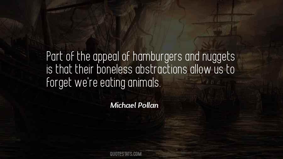 Quotes About Hamburgers #70347